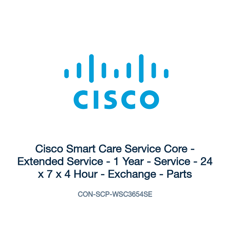 CON-SCP-WSC3654SE: Cisco Smart Care Service Core