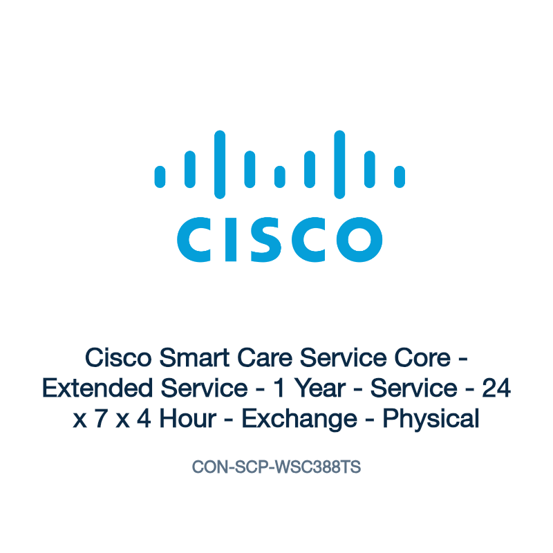 CON-SCP-WSC388TS: Cisco Smart Care Service Core