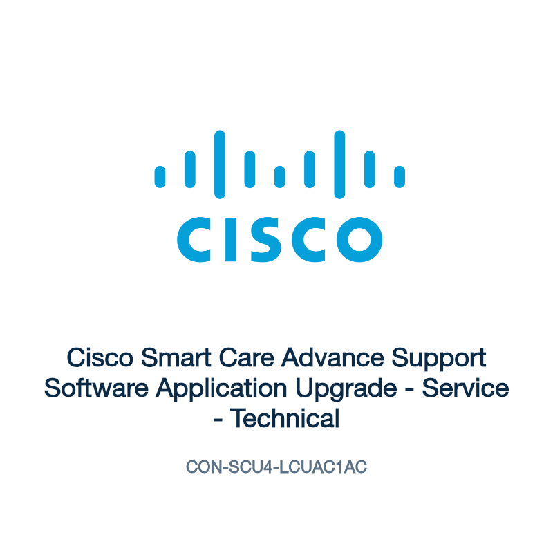 CON-SCU4-LCUAC1AC: Cisco Smart Care Advance Support Software Application Upgrade