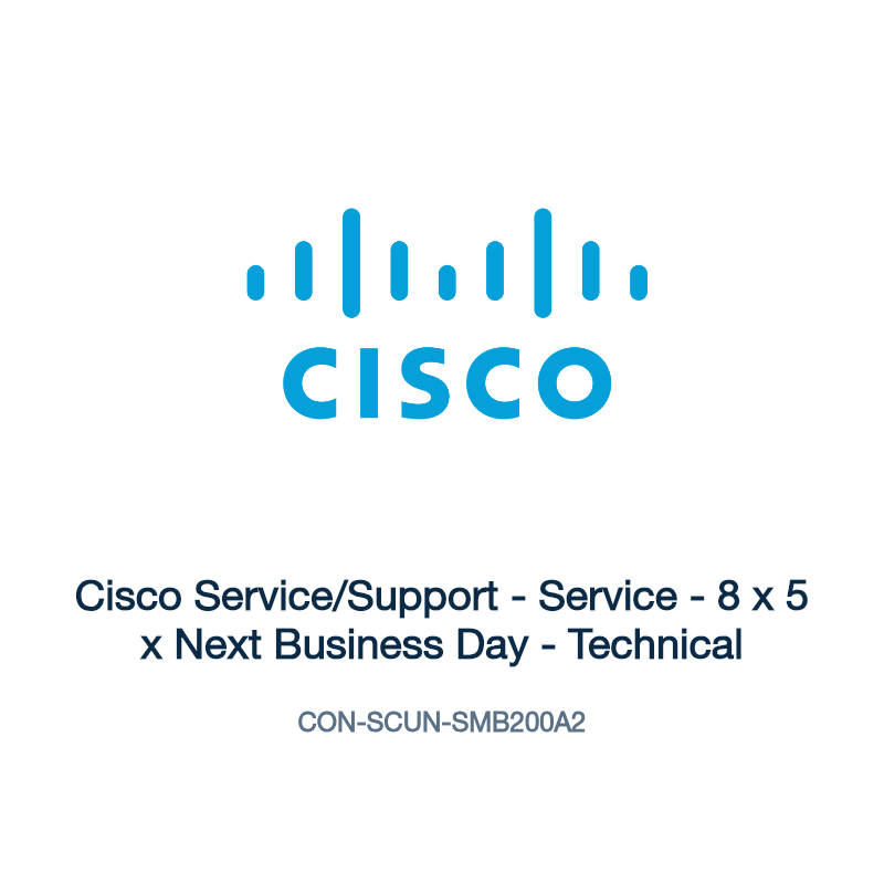 CON-SCUN-SMB200A2: Cisco Service/Support