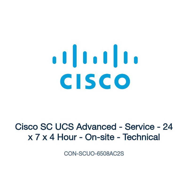 CON-SCUO-6508AC2S: Cisco SC UCS Advanced