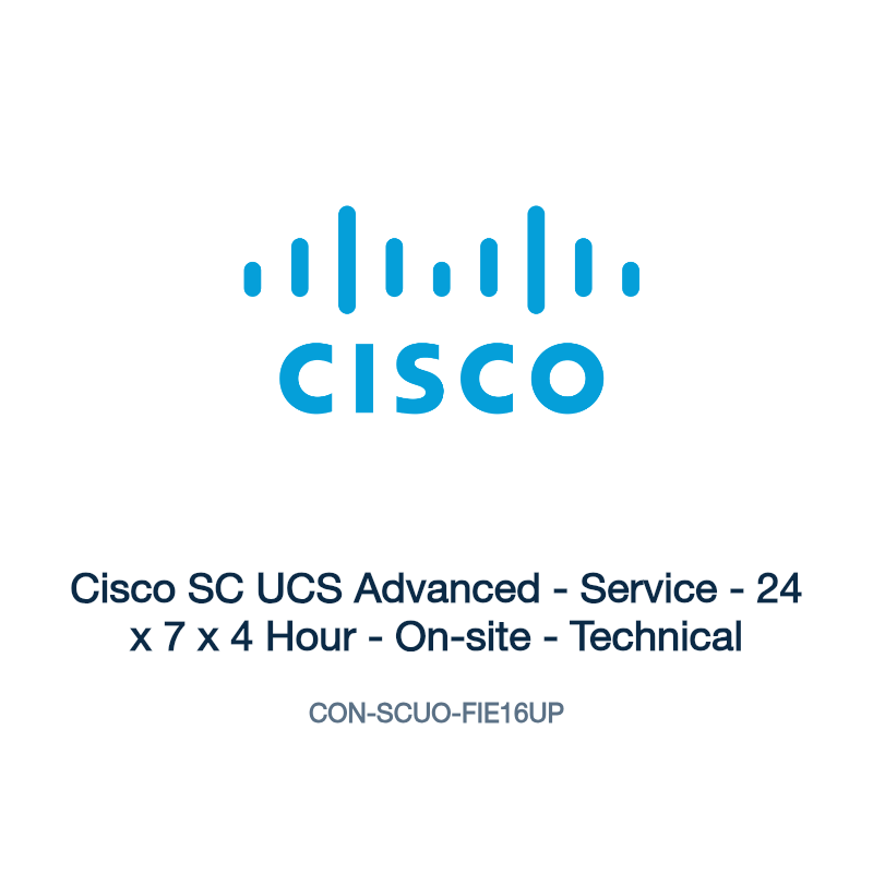 CON-SCUO-FIE16UP: Cisco SC UCS Advanced