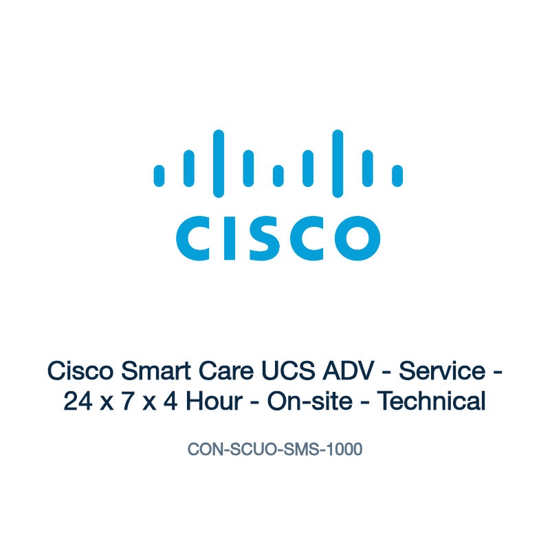 CON-SCUO-SMS-1000: Cisco Smart Care UCS ADV