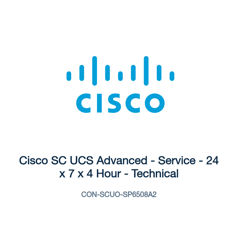 CON-SCUO-SP6508A2: Cisco SC UCS Advanced