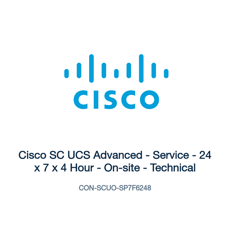 CON-SCUO-SP7F6248: Cisco SC UCS Advanced
