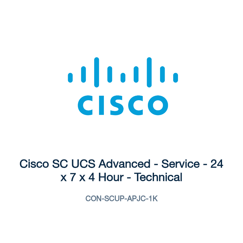 CON-SCUP-APJC-1K: Cisco SC UCS Advanced