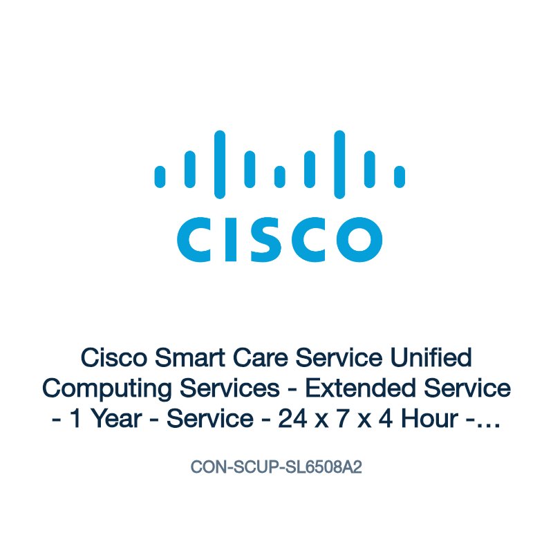CON-SCUP-SL6508A2: Cisco Smart Care Service Unified Computing Services