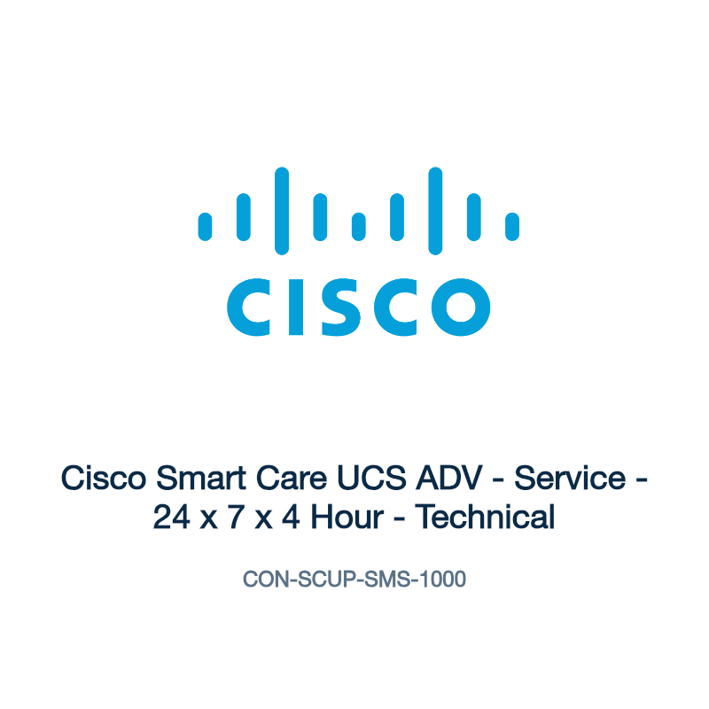 CON-SCUP-SMS-1000: Cisco Smart Care UCS ADV