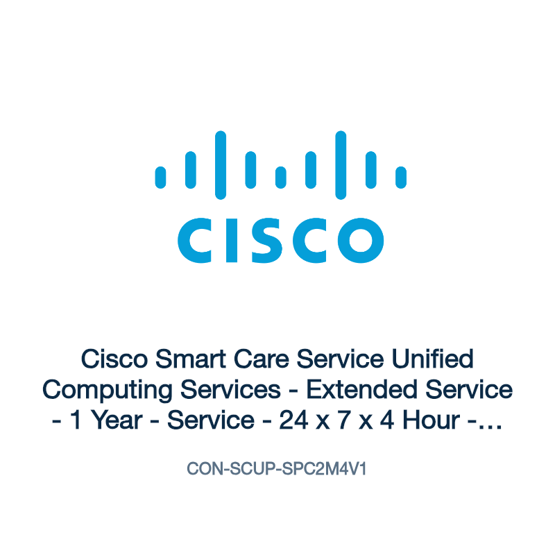 CON-SCUP-SPC2M4V1: Cisco Smart Care Service Unified Computing Services