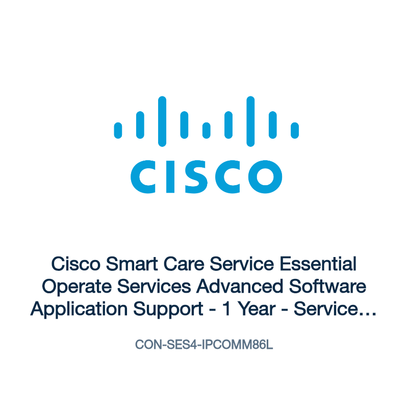 CON-SES4-IPCOMM86L: Cisco Smart Care Service Essential Operate Services Advanced Software