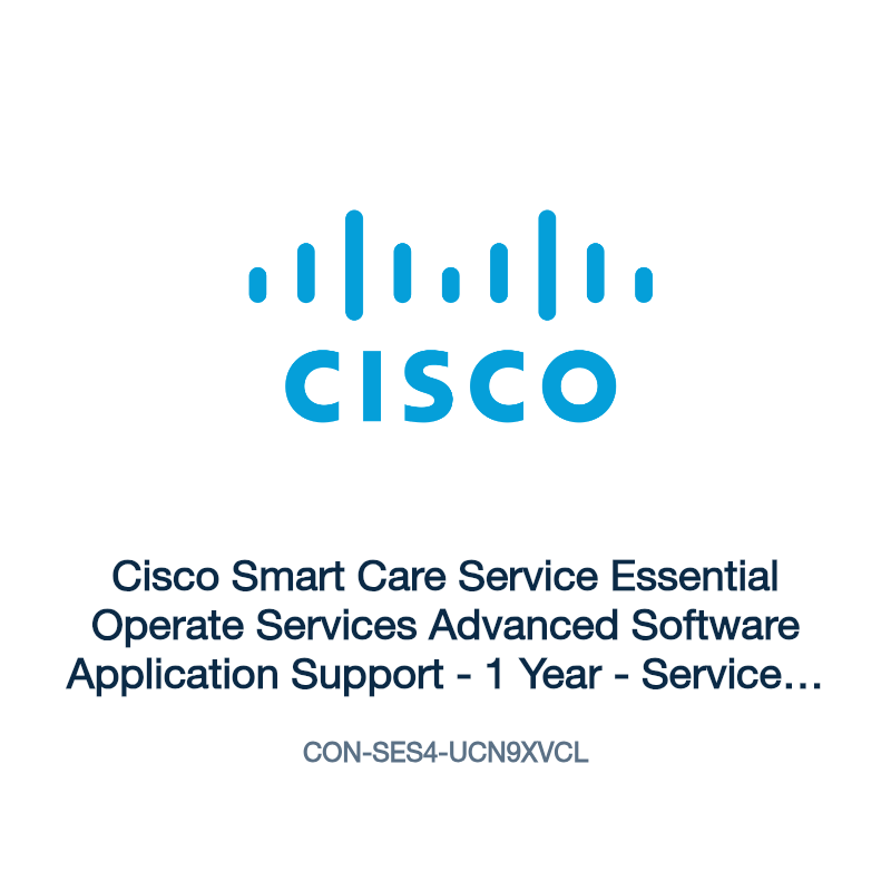 CON-SES4-UCN9XVCL: Cisco Smart Care Service Essential Operate Services Advanced Software