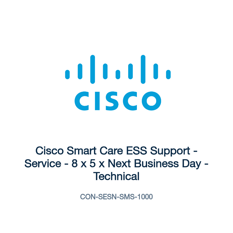 CON-SESN-SMS-1000: Cisco Smart Care ESS Support