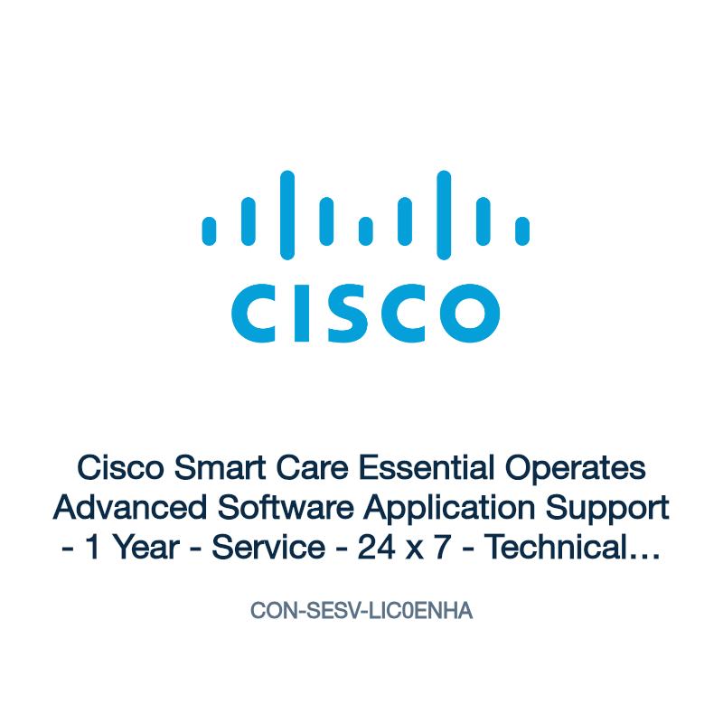 CON-SESV-LIC0ENHA: Cisco Smart Care Essential Operates Advanced Software Application