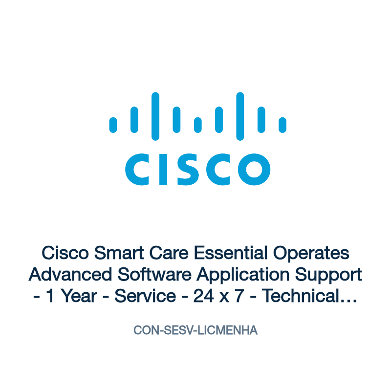 CON-SESV-LICMENHA: Cisco Smart Care Essential Operates Advanced Software Application