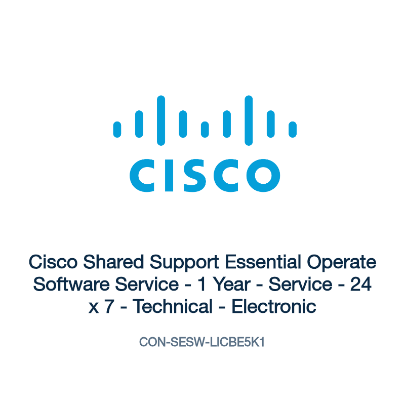 CON-SESW-LICBE5K1: Cisco Shared Support Essential Operate Software Service