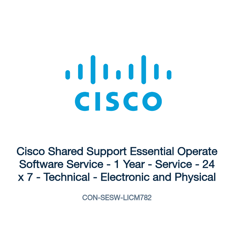 CON-SESW-LICM782: Cisco Shared Support Essential Operate Software Service