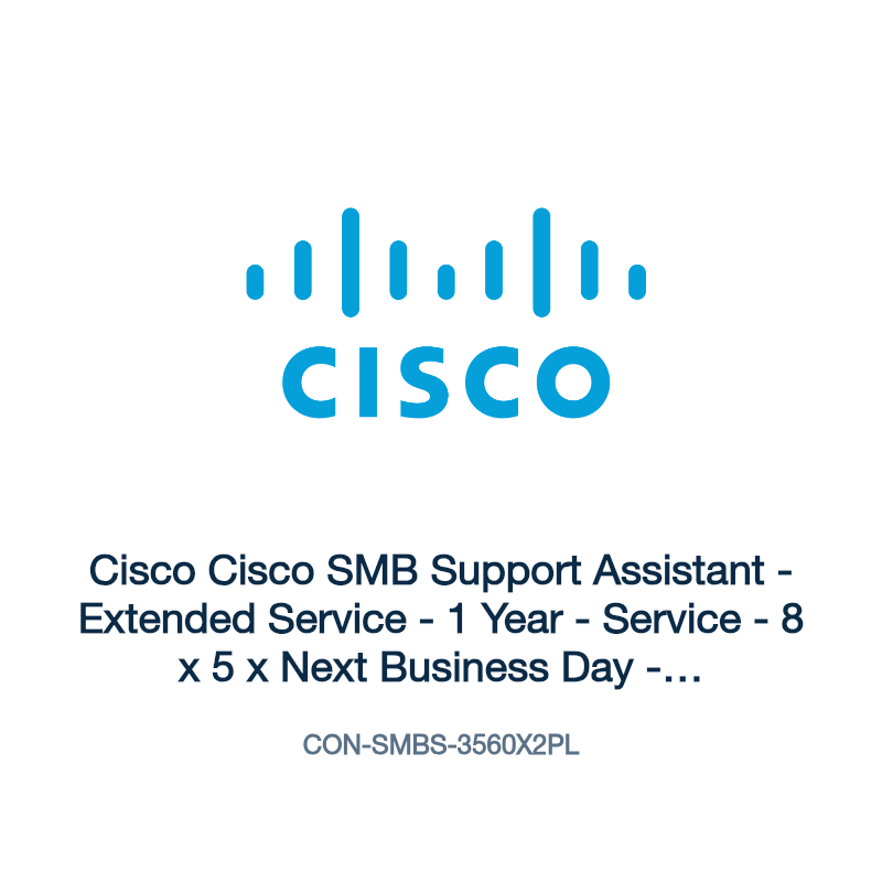 CON-SMBS-3560X2PL: Cisco Cisco SMB Support Assistant
