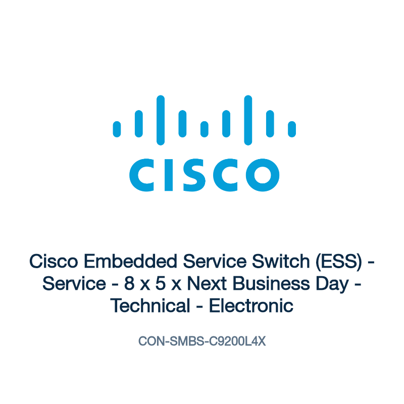 CON-SMBS-C9200L4X: Cisco Embedded Service Switch (ESS)