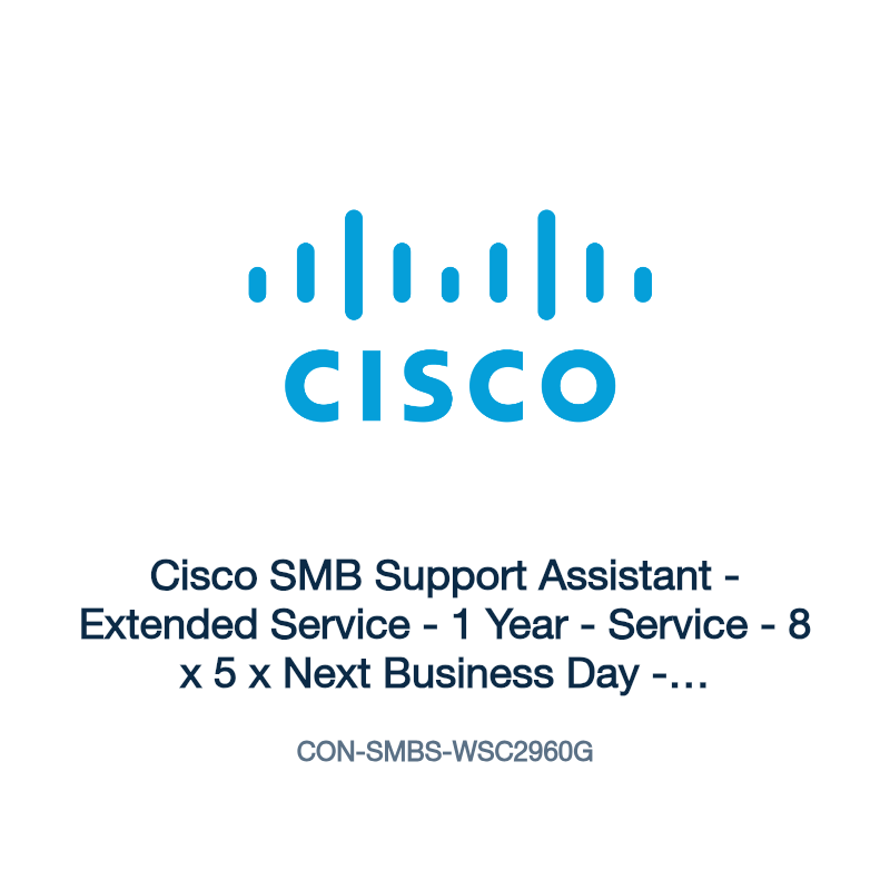 CON-SMBS-WSC2960G: Cisco SMB Support Assistant