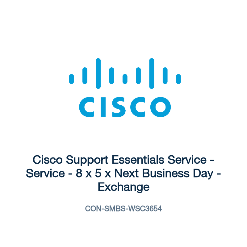 CON-SMBS-WSC3654: Cisco Support Essentials Service