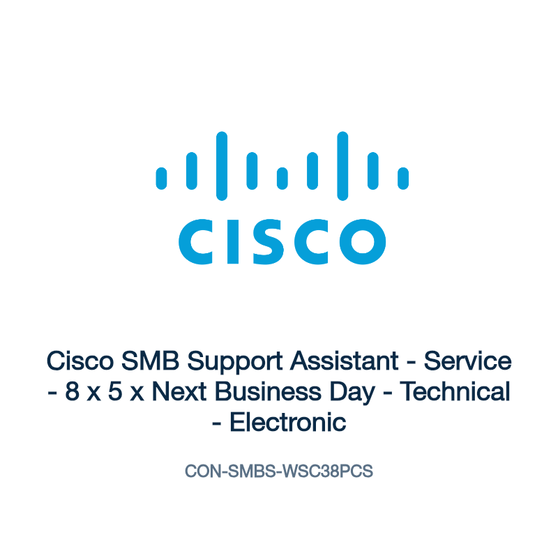 CON-SMBS-WSC38PCS: Cisco SMB Support Assistant