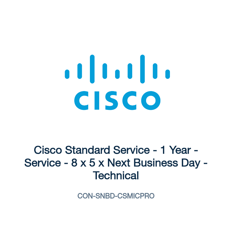 CON-SNBD-CSMICPRO: Cisco Standard Service