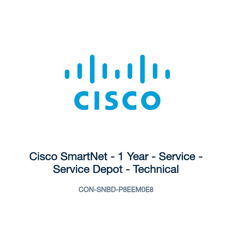 CON-SNBD-P8EEM0E8: Cisco SmartNet - 1 Year - Service - Service Depot - Technical