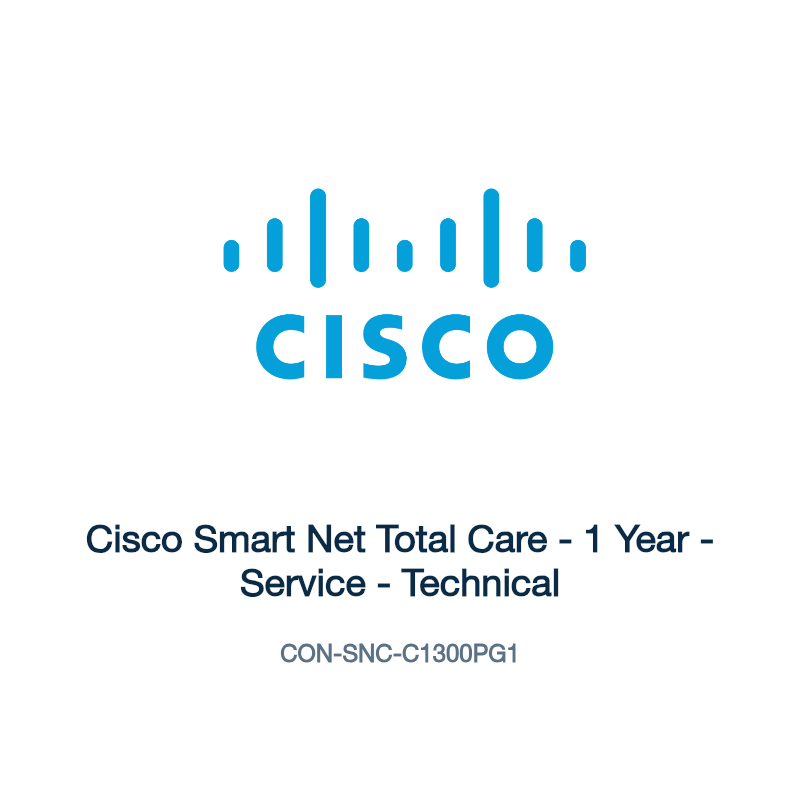CON-SNC-C1300PG1: Cisco Smart Net Total Care