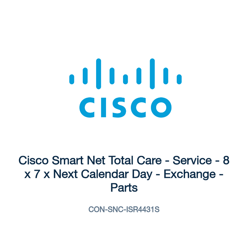 CON-SNC-ISR4431S: Cisco Smart Net Total Care