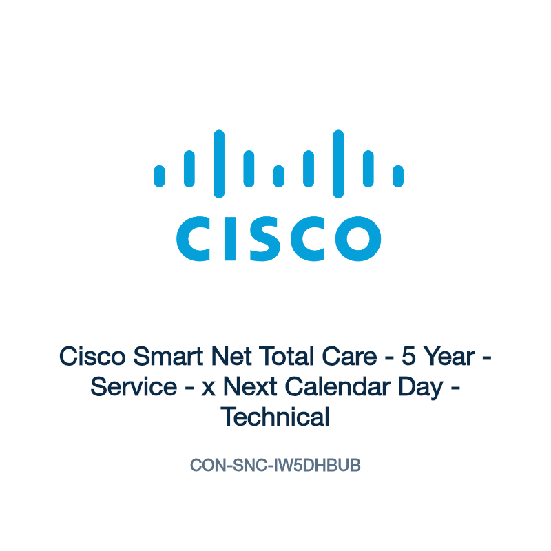CON-SNC-IW5DHBUB: Cisco Smart Net Total Care