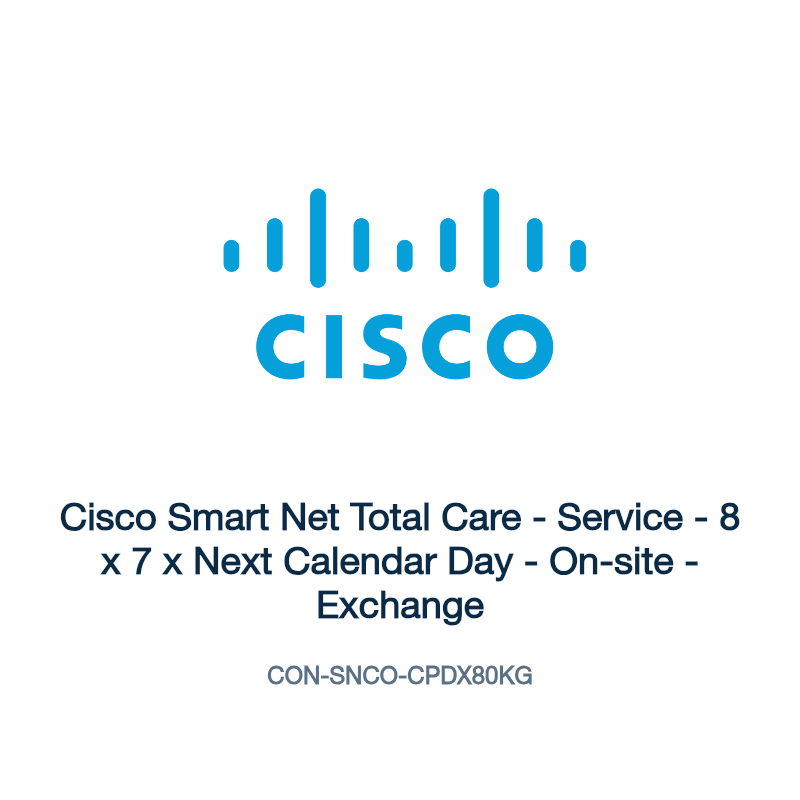 CON-SNCO-CPDX80KG: Cisco Smart Net Total Care