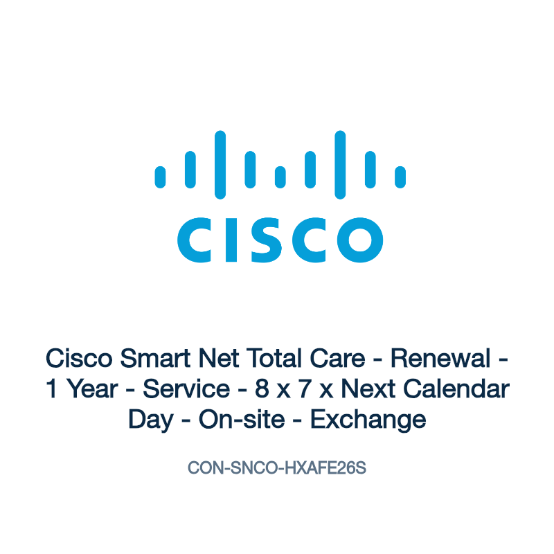 CON-SNCO-HXAFE26S: Cisco Smart Net Total Care