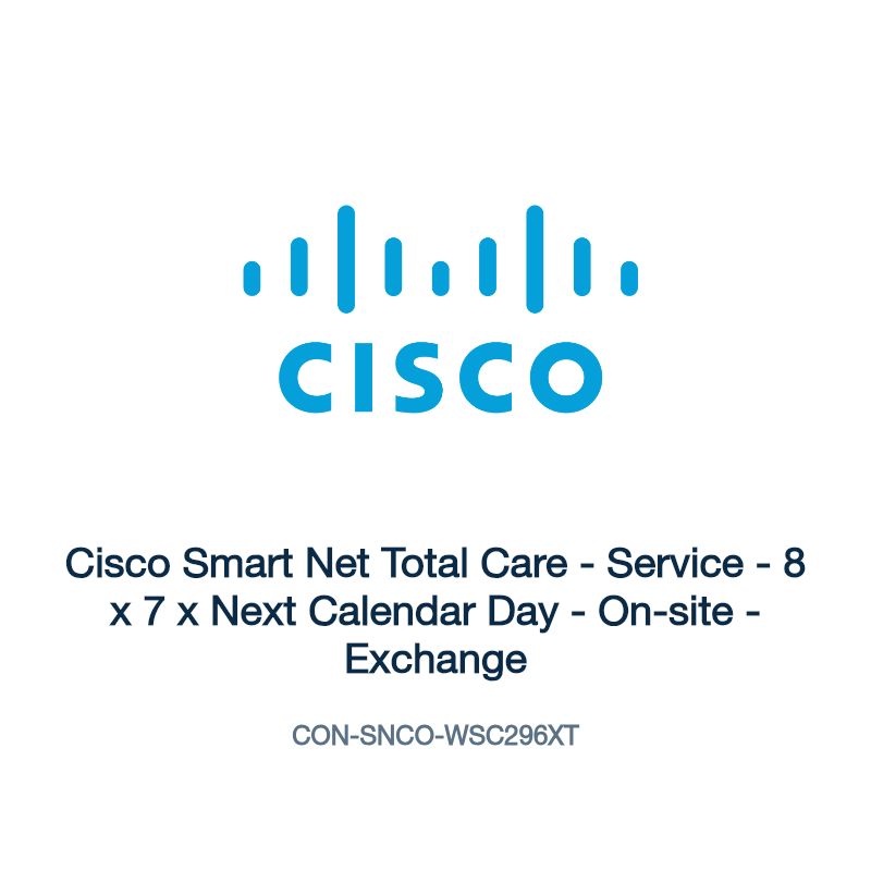 CON-SNCO-WSC296XT: Cisco Smart Net Total Care