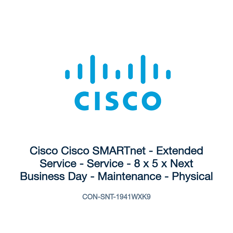 CON-SNT-1941WXK9: Cisco Cisco SMARTnet