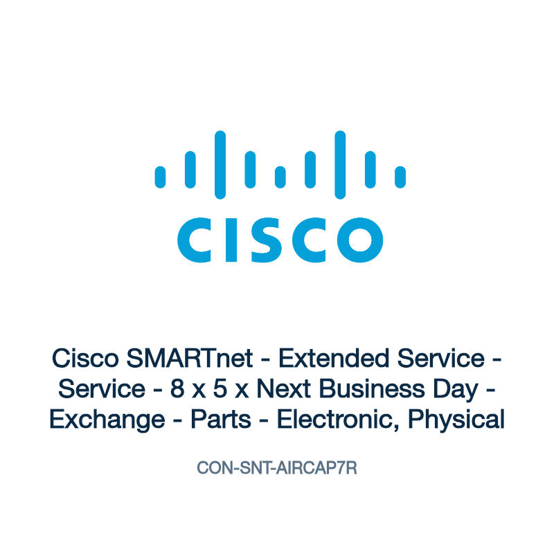 CON-SNT-AIRCAP7R: Cisco SMARTnet - Extended Service - Service - 8 x 5 x Next Business