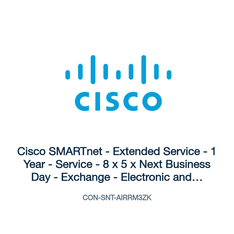 CON-SNT-AIRRM3ZK: Cisco SMARTnet - Extended Service - 1 Year - Service