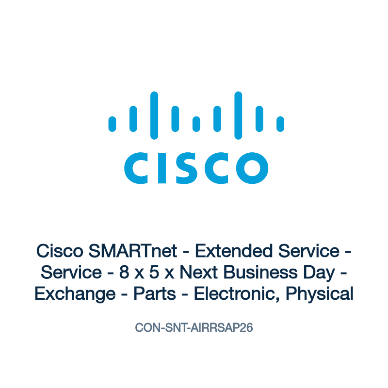 CON-SNT-AIRRSAP26: Cisco SMARTnet - Extended Service - Service - 8 x 5 x Next Business