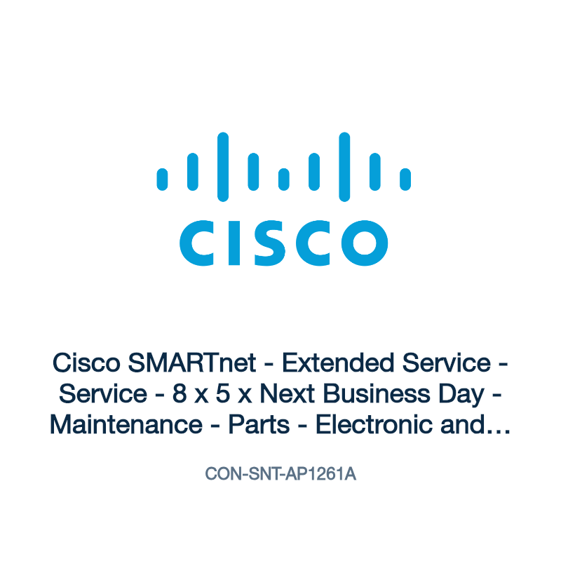 CON-SNT-AP1261A: Cisco SMARTnet - Extended Service - Service - 8 x 5 x Next Business