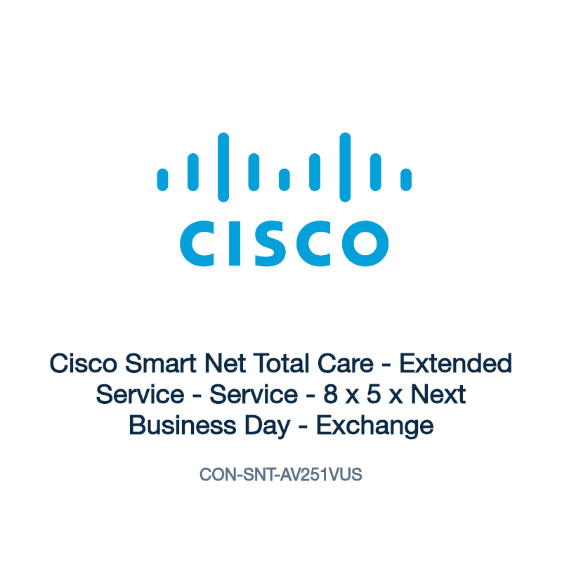 CON-SNT-AV251VUS: Cisco Smart Net Total Care