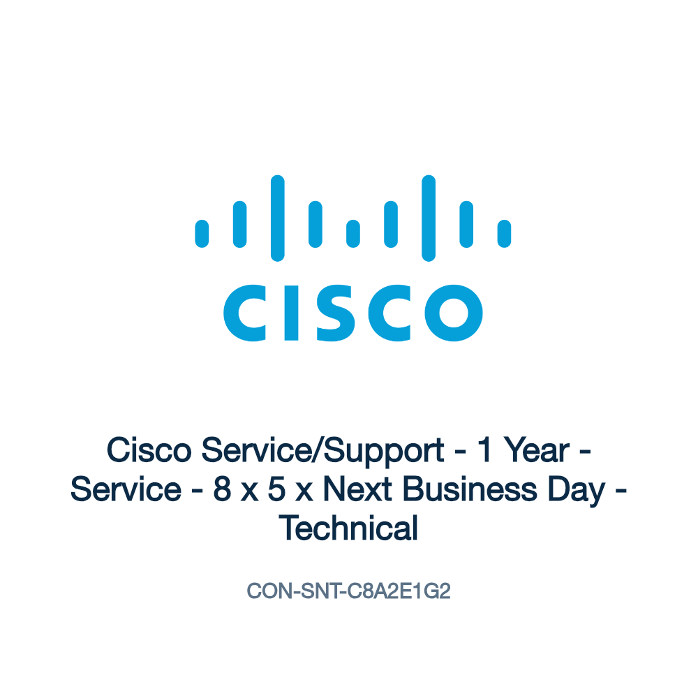 CON-SNT-C8A2E1G2: Cisco Service/Support