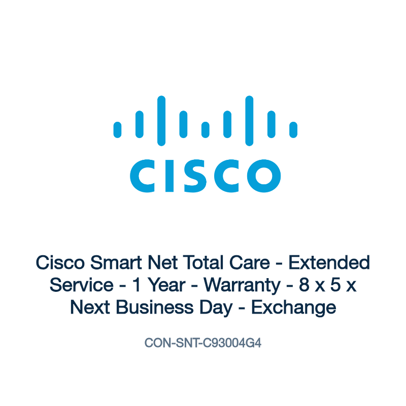 CON-SNT-C93004G4: Cisco Smart Net Total Care