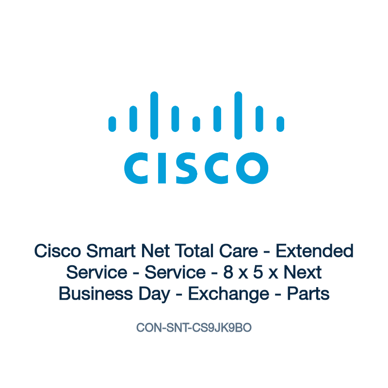 CON-SNT-CS9JK9BO: Cisco Smart Net Total Care
