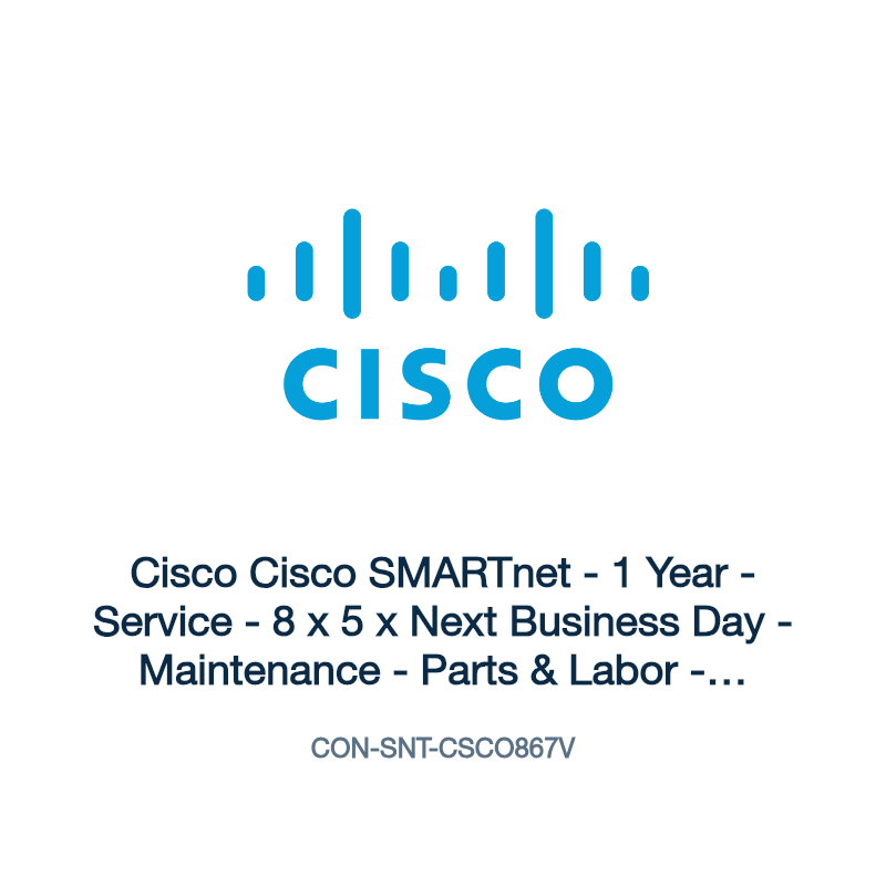CON-SNT-CSCO867V: Cisco Cisco SMARTnet