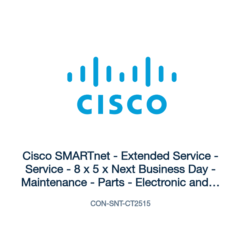 CON-SNT-CT2515: Cisco SMARTnet - Extended Service - Service - 8 x 5 x Next Business