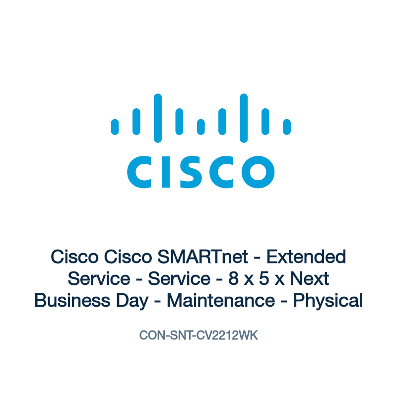 CON-SNT-CV2212WK: Cisco Cisco SMARTnet