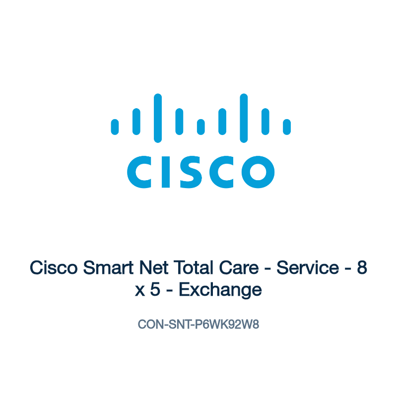 CON-SNT-P6WK92W8: Cisco Smart Net Total Care