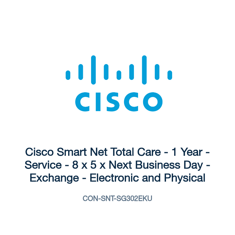 CON-SNT-SG302EKU: Cisco Smart Net Total Care