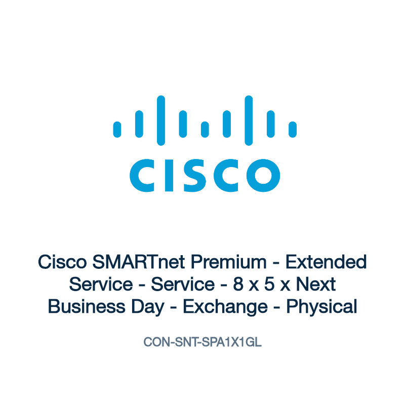 CON-SNT-SPA1X1GL: Cisco SMARTnet Premium