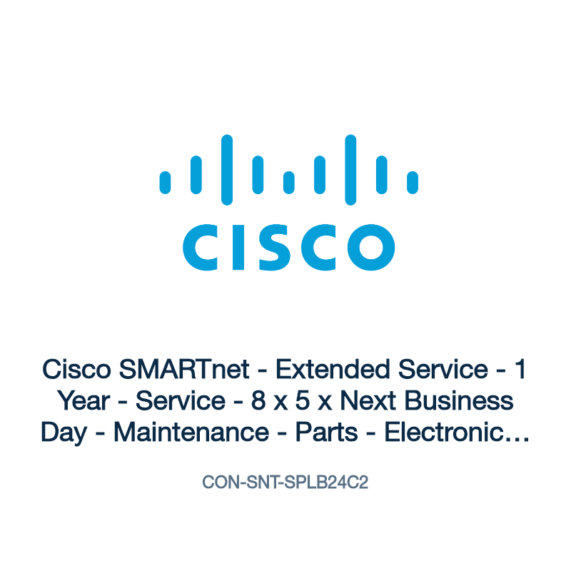 CON-SNT-SPLB24C2: Cisco SMARTnet - Extended Service - 1 Year - Service