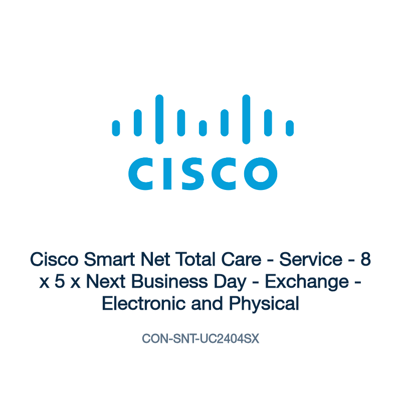 Cisco Smart Net Total Care - Service - 8 x 5 x Next Business Day - Exchange - Electronic and Physical
